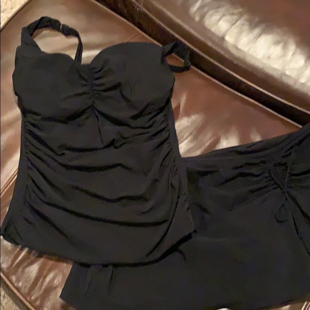 Profile tankini. Black. 12, 36D